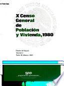 X Censo General de Población y Vivienda, 1980