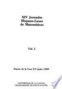 XIV Jornadas Hispano-Lusas de Matemáticas
