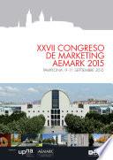 XXVII Congreso de Marketing. AEMARK 2015. Pamplona
