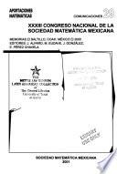 XXXIII Congreso Nacional de la Sociedad Matemática Mexicana