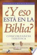 Y Eso Esta en la Biblia?