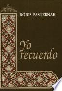 Yo Recuerdo: Ensayo de una autobiografía