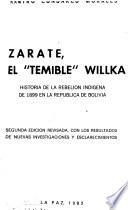 Zárate, el temible Willka