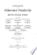 Zeitschrift für Schweizer Strafrecht