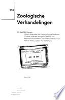 Zoologische Verhandelingen